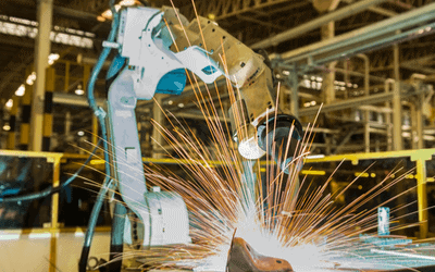 Sikker drift af industrirobotter og svejseudstyr