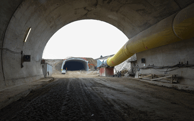 Underjordiske miner -Ventilation