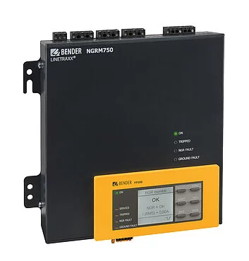 Linetraxx NGRM750 modul til overvågning af lavresistans-jordede net i Danmark
